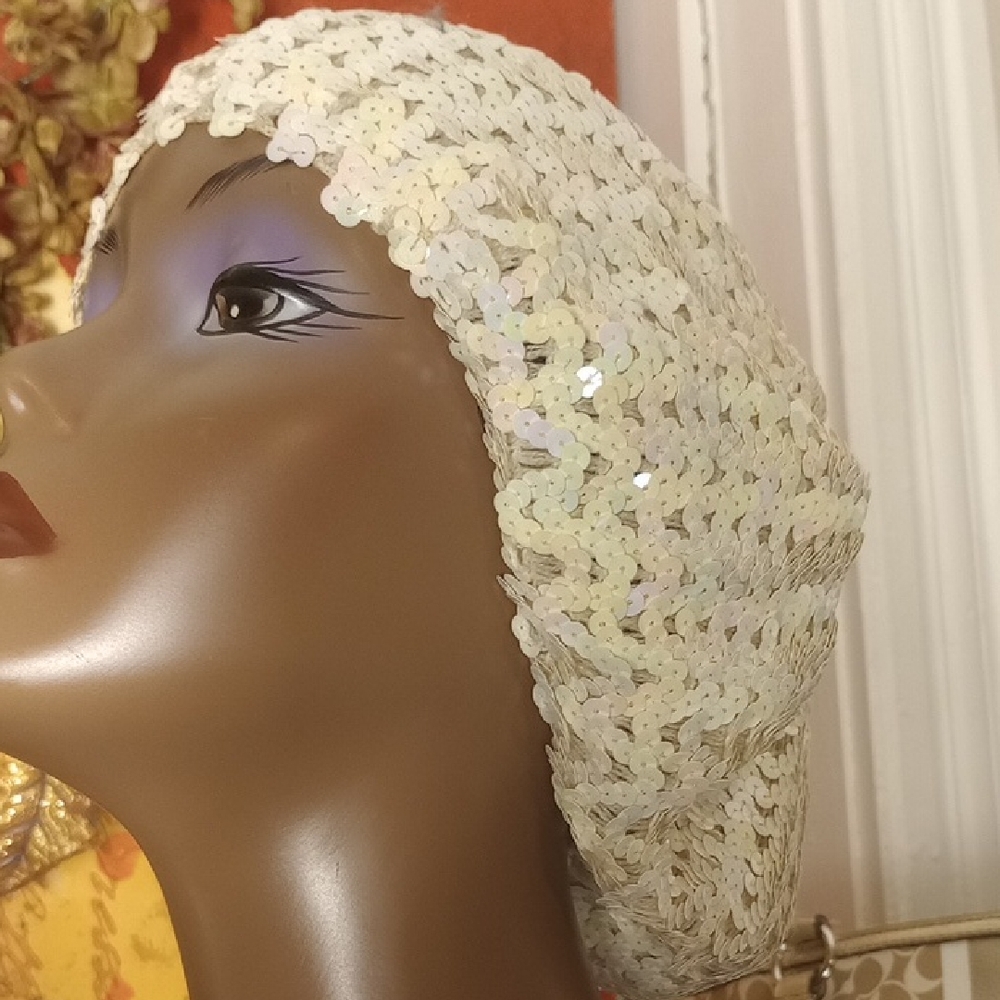 Sequin Beanie Hat - image 1